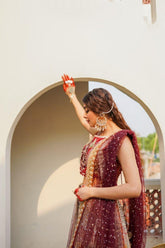 Zahra Ahmad - Lea - Multy - Valvet - 3 Piece